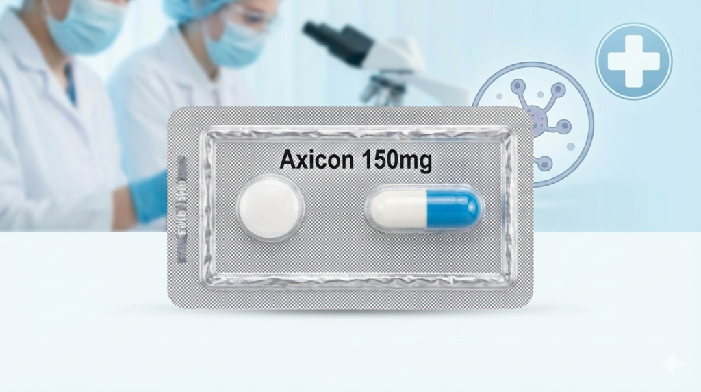 Axicon tablet and capsule used for fungal infection treatment